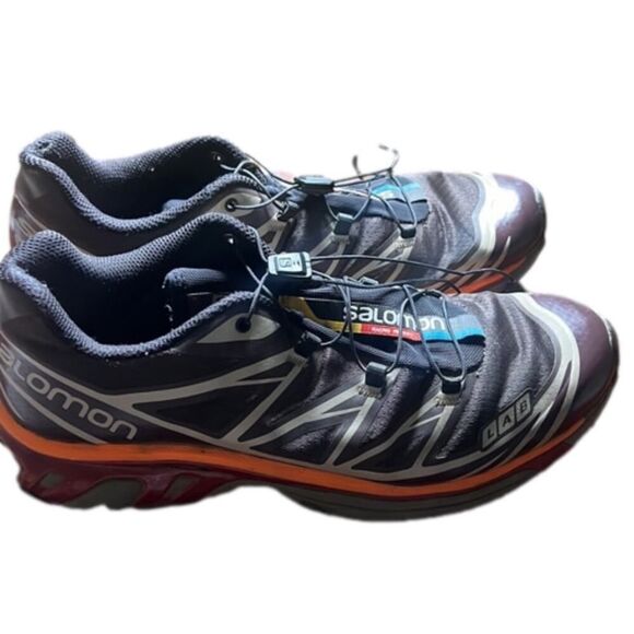 SALOMON XT-6 SOFT GROUND TRAIL RUNNING SNEAKERS SIZE 12 W M 11‎ - Picture 2 of 11